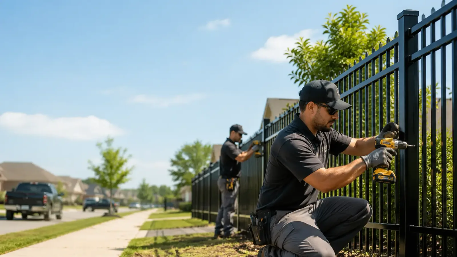 Metal Fence Installation in Greenwich, OH